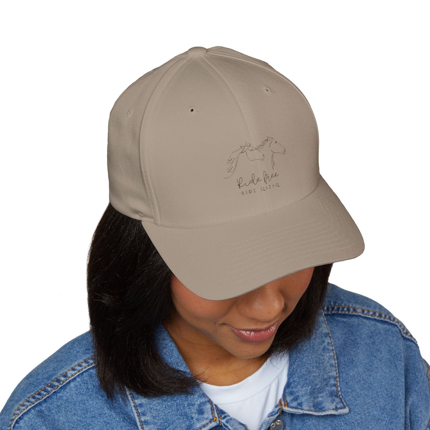 Embroidered Palm Tree White Cap — Relax Vibes Beach Hat
