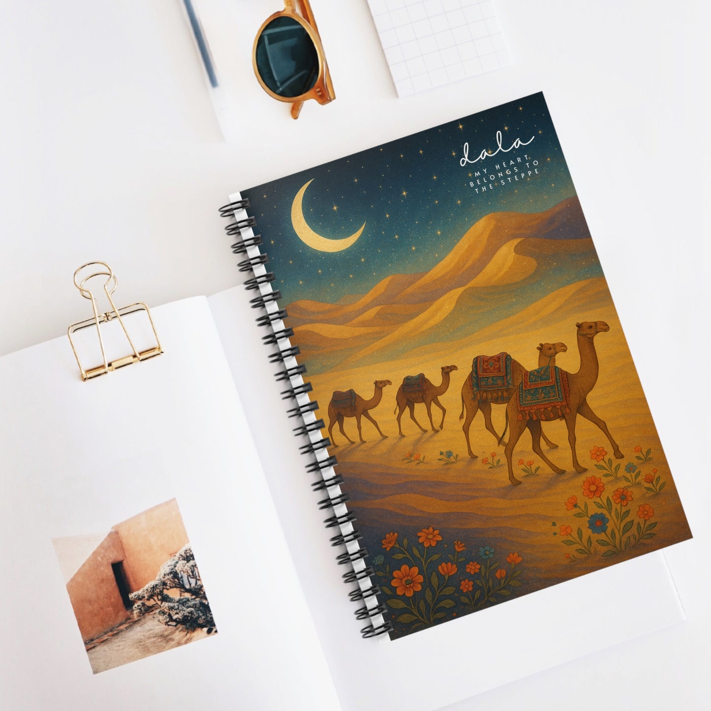 Steppe Dream Spiral Notebook - Ruled Lined