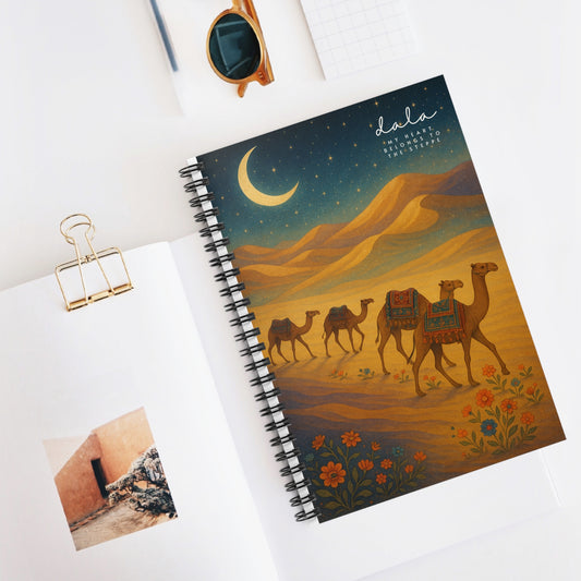 Steppe Dream Spiral Notebook - Ruled Lined