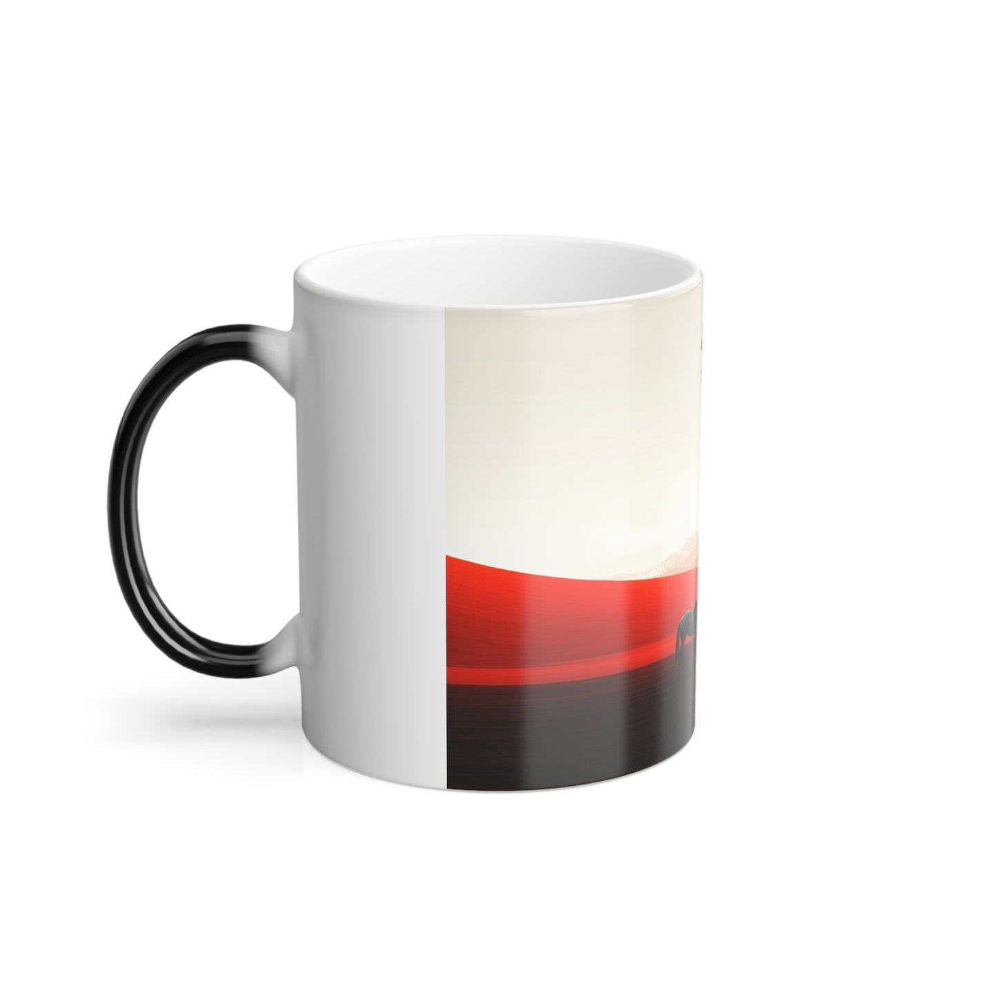 Dala Color Morphing Mug - Unique Color Change 11oz Coffee Cup with Scenic Design