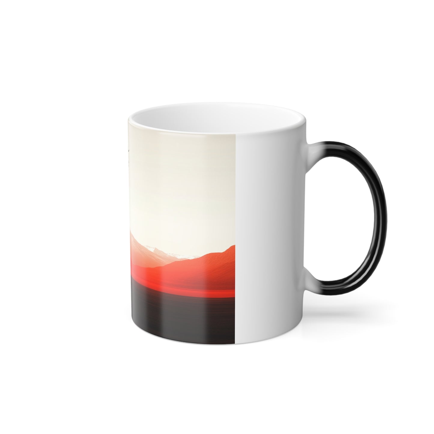 Dala Color Morphing Mug - Unique Color Change 11oz Coffee Cup with Scenic Design