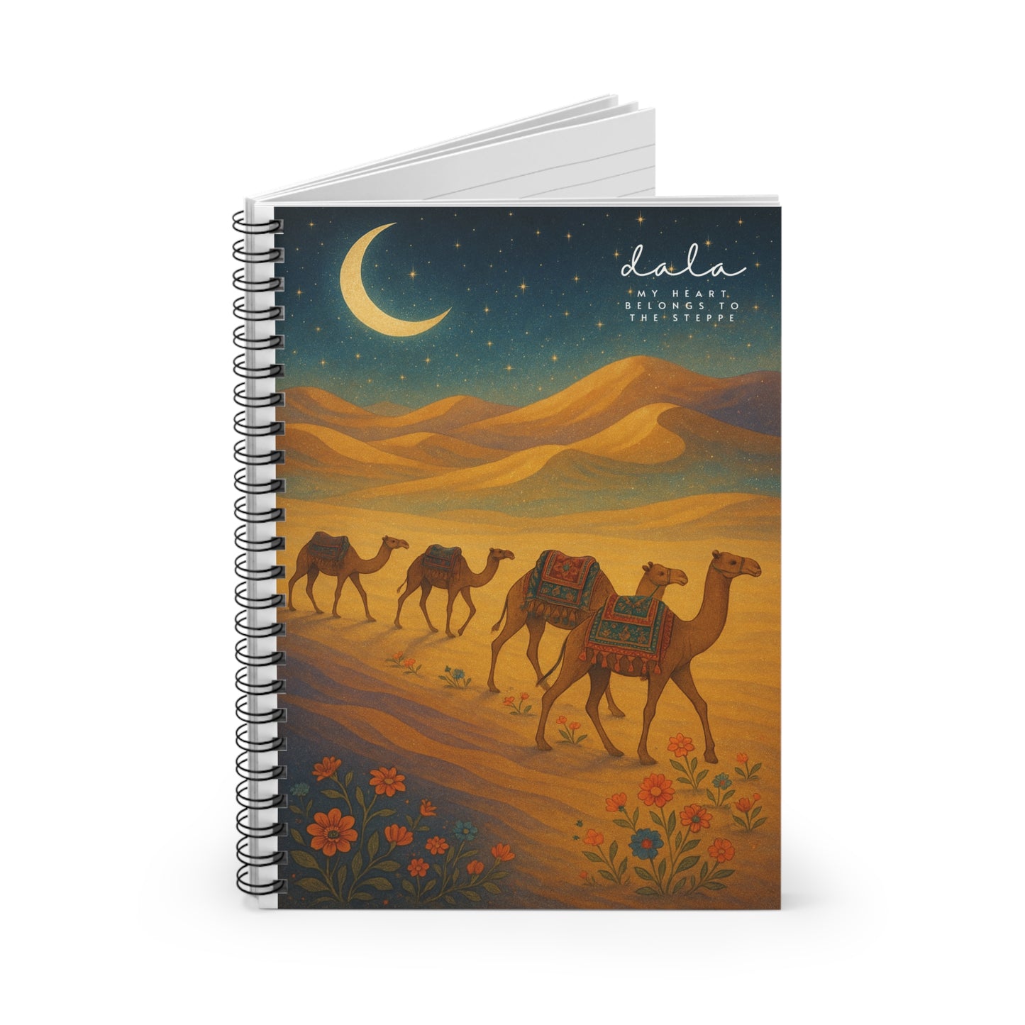 Steppe Dream Spiral Notebook - Ruled Lined