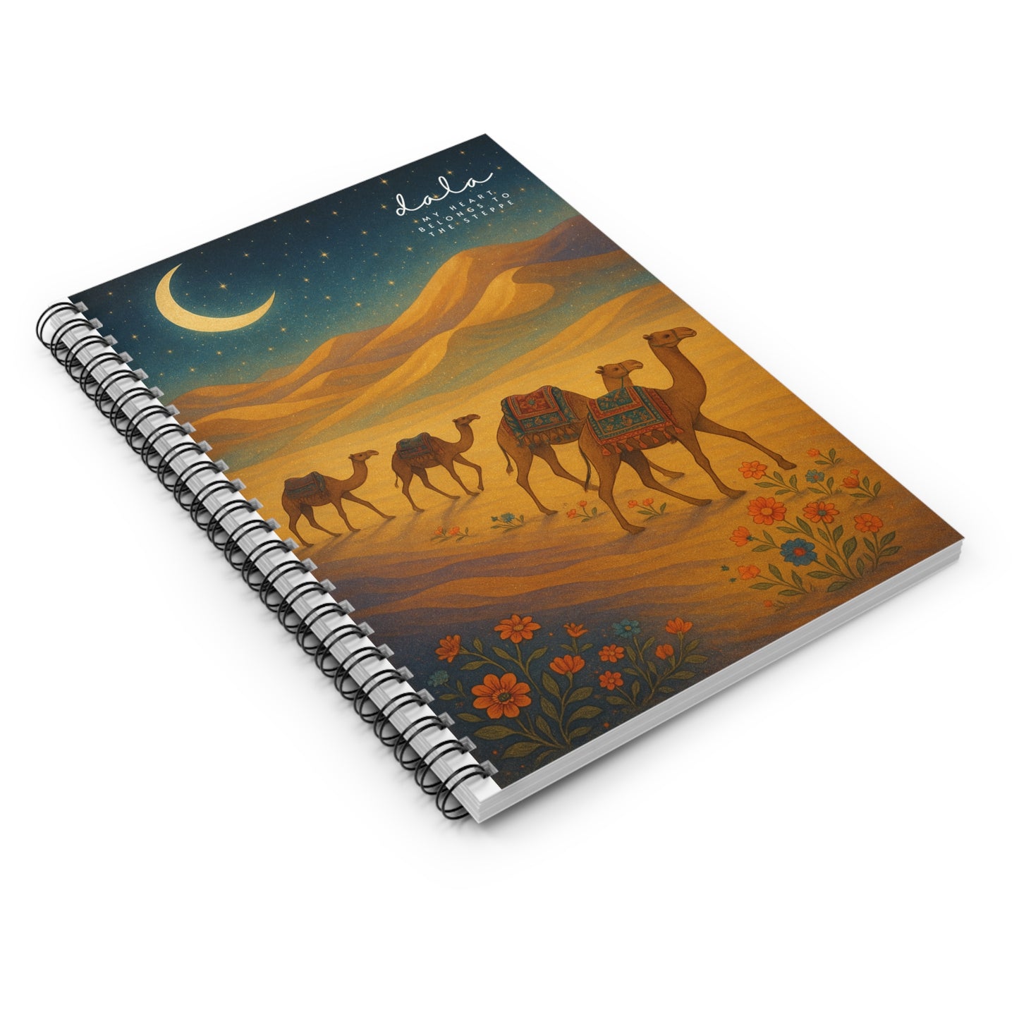 Steppe Dream Spiral Notebook - Ruled Lined