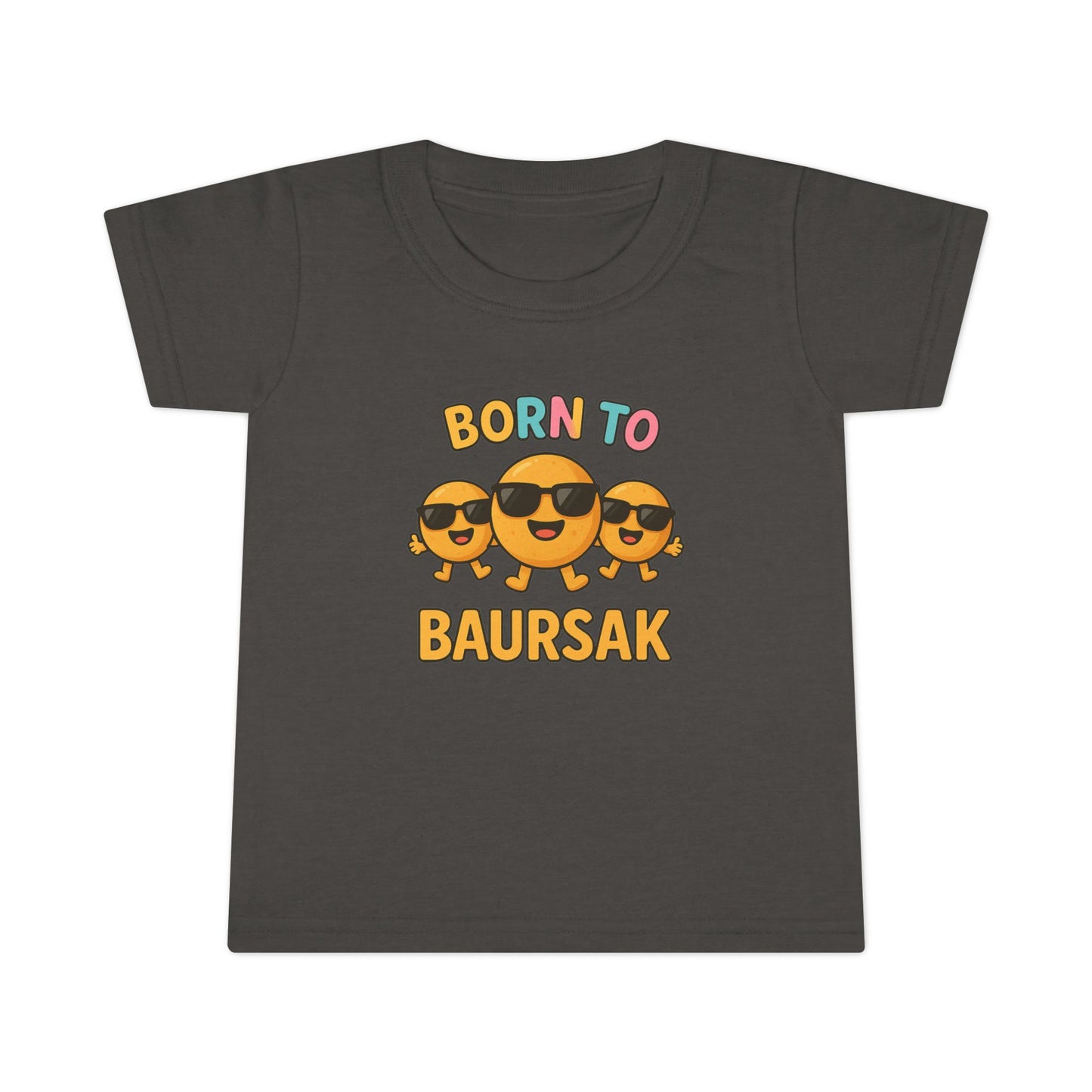 "Born to Baursak" Toddler T-Shirt - Fun and Playful Kids Tee