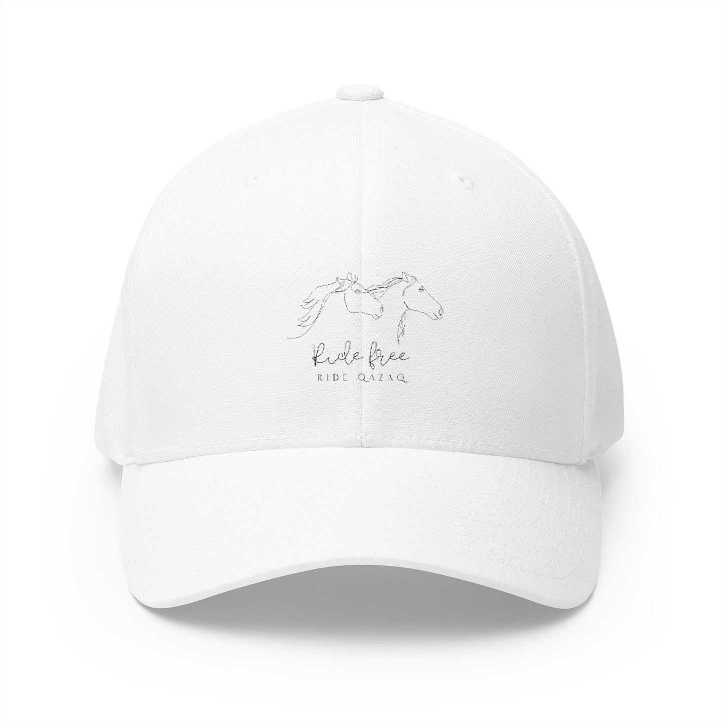 Embroidered Palm Tree White Cap — Relax Vibes Beach Hat