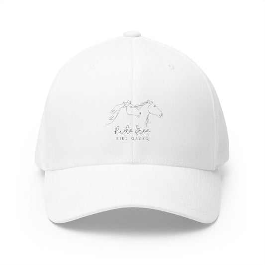 Embroidered Palm Tree White Cap — Relax Vibes Beach Hat