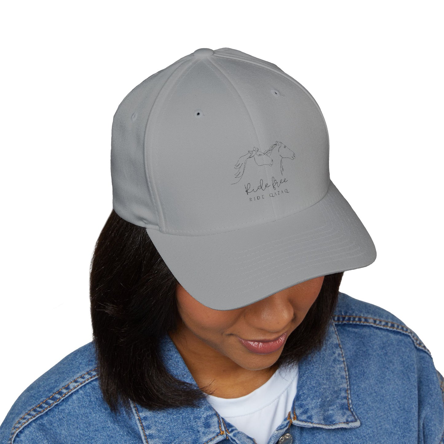 Embroidered Palm Tree White Cap — Relax Vibes Beach Hat