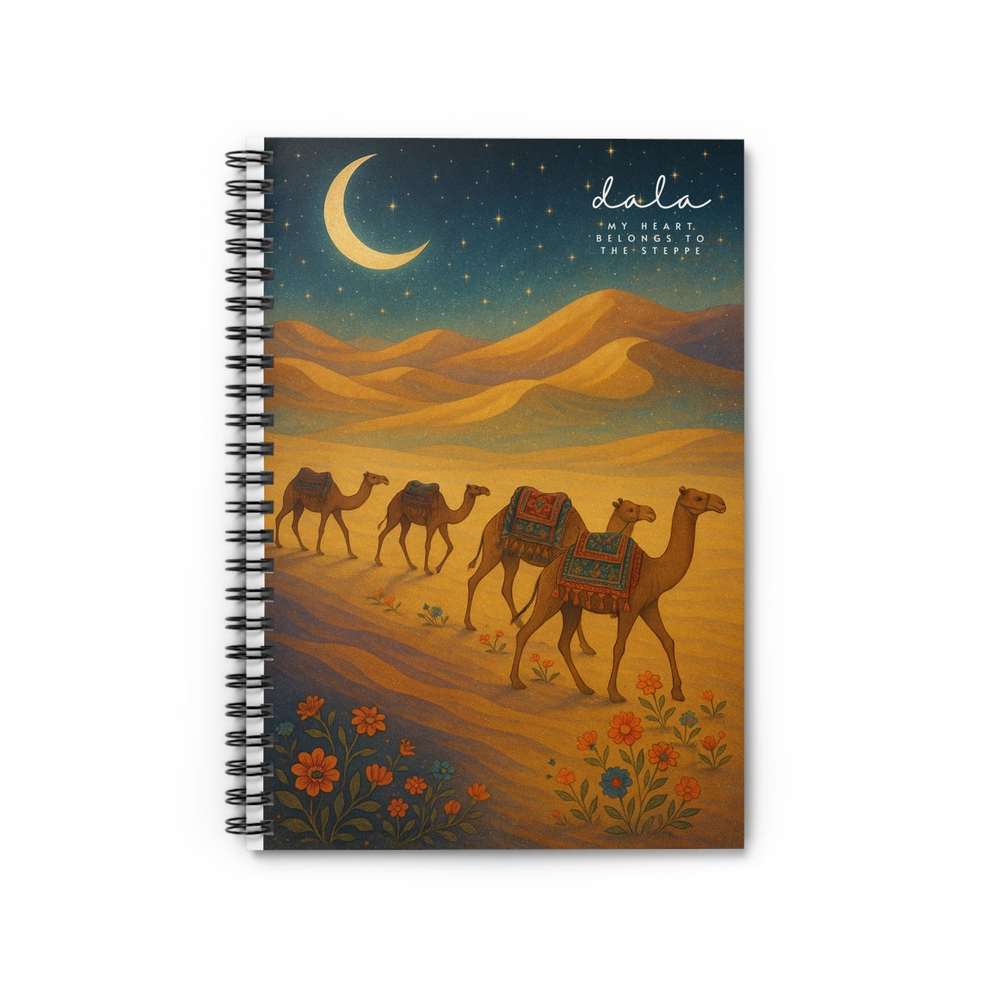 Steppe Dream Spiral Notebook - Ruled Lined
